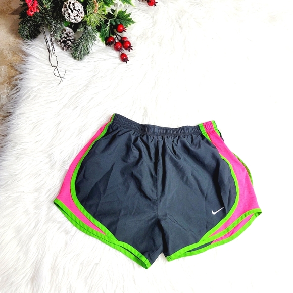 Nike | Shorts | Nike Women Black Neon 